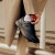 斯凯奇（Skechers）男鞋秋季真皮运动休闲鞋软底商务男皮鞋耐磨缓震GoWalk男士健步鞋 BBK黑色 43.5