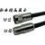 50-7馈线低损室外跳线7d-fb同轴电缆路由器网卡ap天线延长线 2-2 SMA内螺孔-SMA外螺针 1m