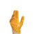代尔塔(DELTAPLUS）201015黄色8码 轻型丁腈涂层手套 耐磨抗撕裂手套 120副装