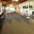 爱柯部落 方块毯办公室拼接地毯 会议客厅满铺防滑地垫装隔音地毯25cm×100cm（4片）灰色110092