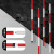 BAYKUNL标杆花杆测量红白标尺杆测量用花杆测绘2米/3米/5米铝合金测深杆 3米（活接式3节标杆） 1 