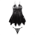 潮梦城女生的隐私透明衣服大码性感睡衣女薄款蕾丝睡裙吊带睡裙薄款夫妻 黑色 170(XL)145斤以内