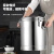 莲梅 304不锈钢保温桶商用60L单龙头 豆浆桶超长保温汤桶开水桶大容量