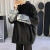 秋季卫衣男套装韩版潮流学生港风衣服搭配一套男士潮牌休闲两件套 黑裤单件 M