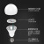 佛山照明（FSL）led灯泡E27螺口大功率节能灯超亮小灯泡球泡灯超炫系列13W 黄光（五只装）