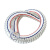 语塑 PVC螺旋钢丝增强软管 透明无味软管 内径89mm 厚度3.8mm 每卷30米 企业定制