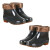 沸耐笙 FNS-05055 男士双色低筒PVC雨鞋 养殖场用男士劳保雨靴 双色加棉 41 双