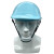 轻型PE防撞帽 透气轻便型安全帽车间轻薄防撞帽可印刷工厂车间帽 白色 (重量约220克)
