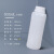 批发加厚圆瓶化工瓶密封包装瓶带盖消毒液塑料瓶 500ml半透明色
