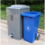 庄太太【塑木款可印其他标识】120L升脚踏式垃圾桶单筒大容量垃圾箱学校分类垃圾箱