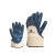 代尔塔201170 安全袖口重型丁腈3/4涂层手套 针织透气耐磨防滑手套 10码 12副装