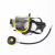 仁聚益正压式空气呼吸器面罩 黄色呼吸器配件 全面罩  面罩加罐头 6.8L空气呼吸器