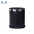 冠峰 10L黑色双层塑料 防水纸篓双层阻燃桶圆形无盖垃圾桶GNG-429