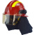 17式统型款消防头盔（半盔型）韩式款FTK-B型新式消防员灭火 黄色（华通）