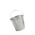 鲁坤 LK-ST01 水桶 铁桶15升白色白铁皮粮食桶百货垃圾桶手提油桶镀锌