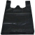 卉营（HUIYING）黑色塑料袋 方便袋360*550mm（50个装） /件 可定制