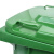 兰诗（LAUTEE）YY-240G 新国标大号分类环卫垃圾桶户外带盖垃圾桶 240L绿色-厨余垃圾