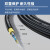 胜为（shengwei）LC-LC四芯野战光缆手提式铠装直径5.0防水野外应急拉练抢修光缆220米 BJK0039X