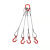 信航钢丝绳吊具1t 钢丝绳直径11mm长1.5m