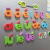 CLCEY磁性英文字母贴大小写abcd数字拼音声韵母儿童启蒙磁铁玩具 夹书器式大写字母 1套