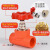联塑 PPR桔红色水管配件异径直通弯头三通桔红色家装热熔管件 直通20mm(4分) 
