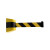 聚远 JUYUAN 塑料挂壁式警戒线黄黑壳 黄黑相间带 挂墙隔离带伸缩带排队 5米 1个价