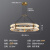 普蒂凯斯新中式客厅吊灯设计师创意全铜迎客松中国风大气餐厅卧室禅意灯具 【全铜】直径80cm