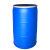 企桥 塑料桶加厚闭口化工桶清洁蓄水桶全新料开口柴油双环铁箍桶200L法兰桶（双环款）