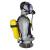 江固 江固 正压式消防空气呼吸器 钢瓶呼吸器5L 6L 6.8L碳纤维呼吸器30MPA  3C认证 塑料存放箱