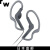 SONY【日本直邮】索尼运动用耳挂式耳机弹性树脂防滴规格黑色 MDR-AS210 B