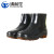 沸耐笙 FNS-05051 男士双色低筒PVC雨鞋 养殖场用男士劳保雨靴 双色单鞋 44 双