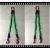 京京 吊装带起重吊带吊钩勾吊具吊绳吊装神器工业行车组合2/4叉腿索具 2吨1.5米2腿