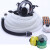 自吸式长管呼吸器过滤防毒尘面罩单双人电动送风式空气呼吸器面具 四人电动送风呼吸器（20米）滤棉，