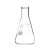 RICH LAB 申玻玻璃三角烧杯烧瓶125/250/500ml锥形刻度烧杯量杯加厚耐高温 200ml