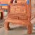 一善一品 红木家具 缅甸花梨（学名：大果紫檀）实木沙发新中式家具组合客厅大中小户型别墅沙发 113六件套