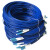 LHG 铠装光纤跳线 LC-LC 单模双芯 蓝色 25m LC/LC