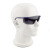 UV防护眼镜365395强光UV固化灯光固机汞灯护目镜+眼镜盒 蓝架灰片+眼镜袋