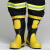 谋福CNMF644 3C认证消防靴14款消防员鞋钢包头防砸CCCF认证(44码)