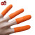 世霸 SHIBA 加厚防滑指套护指耐磨防护手指头套 防滑手指套橙色100只 混码