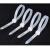 飞尔（FLYER）进口尼龙扎带 束线捆绑自锁式扎线 尼龙塑料扎带【4×300MM 1根】250根起批