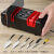  110V美规电动磨刀器高精度小型全自动菜刀定角厨房磨刀机 黑红款本机 