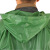 军佑 PVC牛筋加厚雨衣雨裤分体套装非一次性雨衣采茶工地劳保防雨 1.5J绿色 均码 