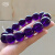 大灿 天然紫水晶手链男女款紫气东来梦幻紫罗兰16.5MM大颗粒单圈手串 16.5MM
