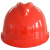 海斯迪克 HK-763 安全认证绝缘安全帽ABS 可印字 工程施工 工业建筑防砸抗冲击保护头盔 TQ型红色透气