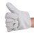 趣行 40双装帆布手套 双层耐磨工地施工作业电焊防刺防护手套