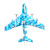 天智星遥控客机可飞安125双发超大客机航模kt板魔术板耐摔板航模飞机固 8分钟续航 乳白色 耐摔板 配件包