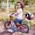 飞鸽 (PIGEON) 儿童平衡车自行车滑步车幼儿男女宝宝车小孩滑行车两轮无脚踏车童车滑行单车辐条轮银色