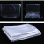 ONEVAN  PE高压袋平口袋大号防潮防尘包装薄膜袋透明塑料平口袋 120*160 6丝50个