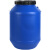 适用于发酵桶塑料桶圆桶化工桶密封桶级困水桶储水桶堆肥酵素桶 30L蓝圆普通款