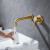 AZOS暗装冷热面盆水龙头卫生间入墙式旋转浴室柜台盆洗脸盆龙头嵌入式
